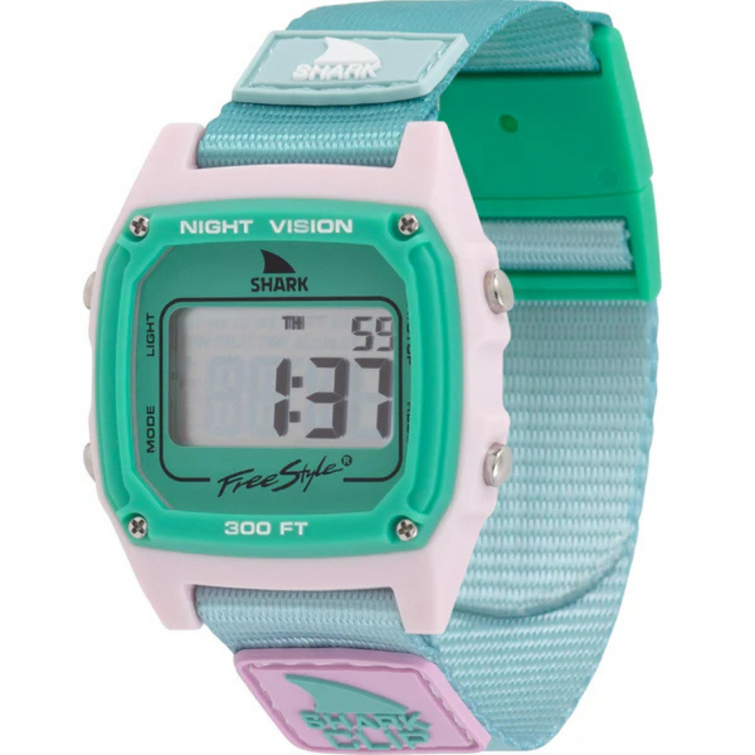 Pure Aqua - Shark Classic Clip Watch