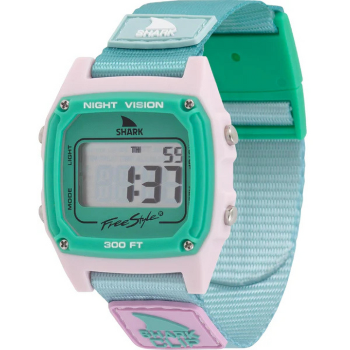Pure Aqua - Shark Classic Clip Watch