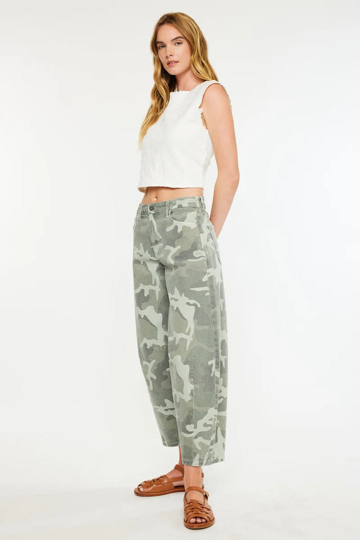 Xena High Rise Horseshoe Denim Jeans