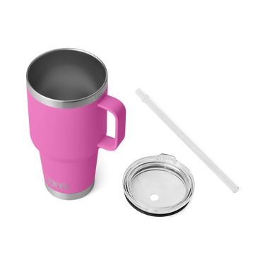 YETI Rambler 35oz Straw Mug Wildflower Fuchsia