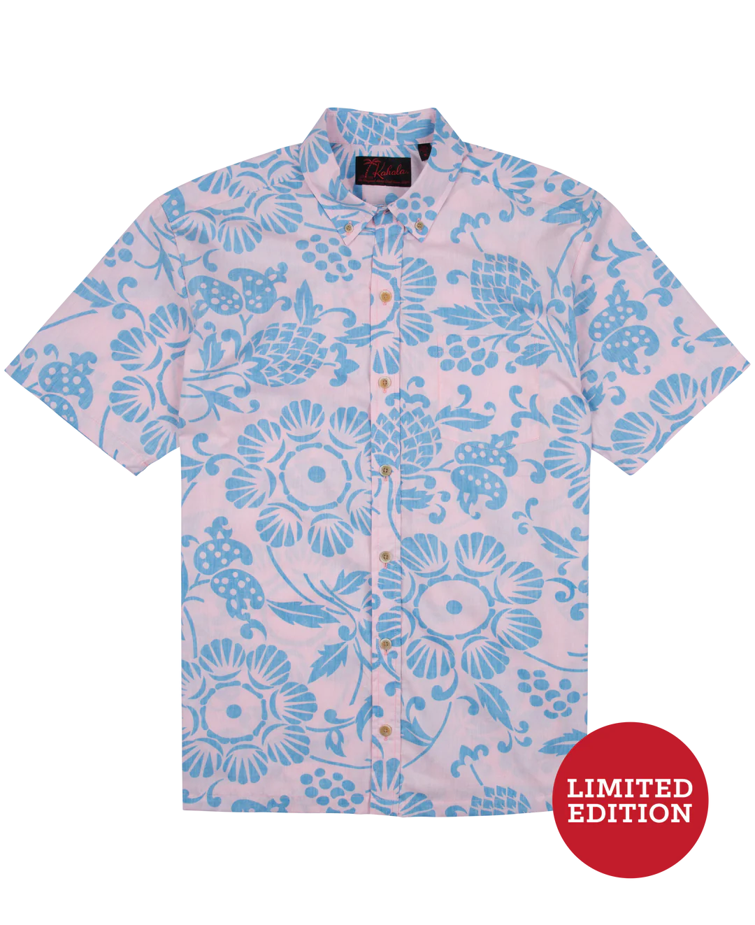 Kahala Duke’s Pareo Pua Dress Shirt