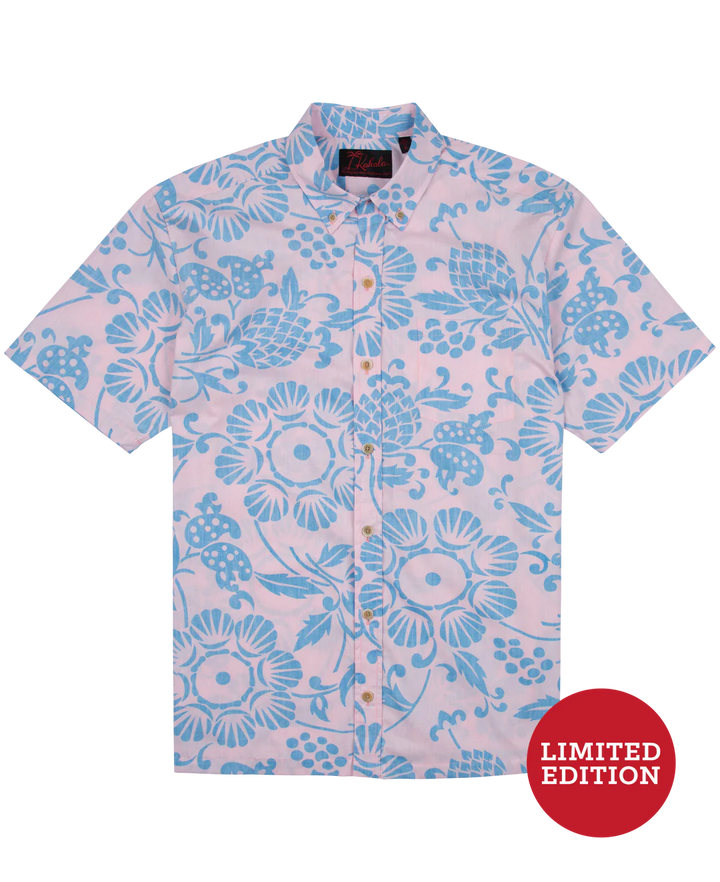 Kahala Duke’s Pareo Pua Dress Shirt