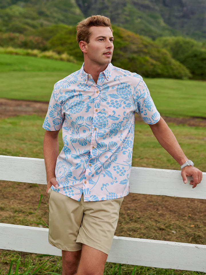 Kahala Duke’s Pareo Pua Dress Shirt