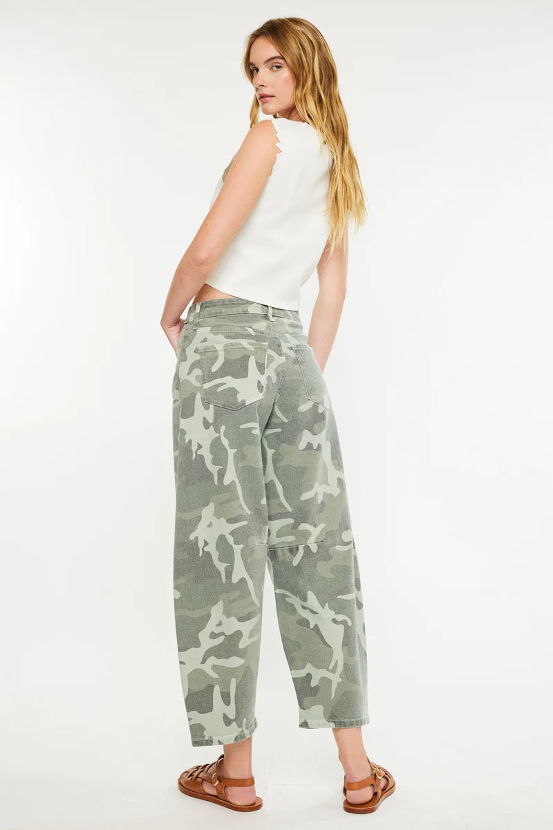 Xena High Rise Horseshoe Denim Jeans