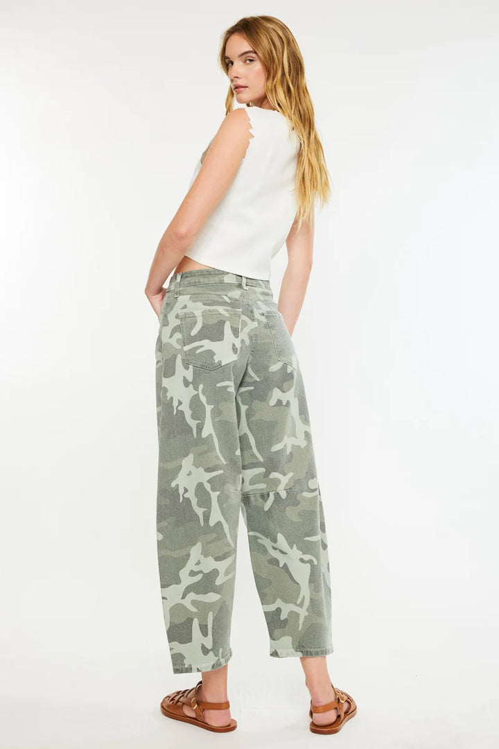 Xena High Rise Horseshoe Denim Jeans