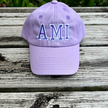 Kids’ AMI Purple Hat with Bow