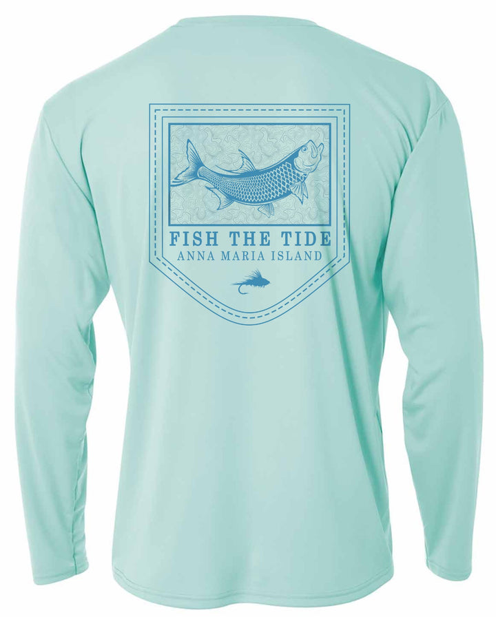AMI Outfitters Tarpon Sun Shirt Mint Green