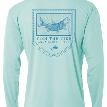 AMI Tarpon Mint Green UPF Shirt