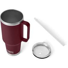 YETI 42oz Rambler Mug Wild vine Red