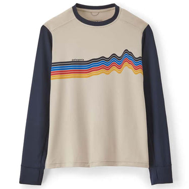 Kids’ Patagonia Silkweight Capilene UPF Shirt-Ridge Rise Stripe