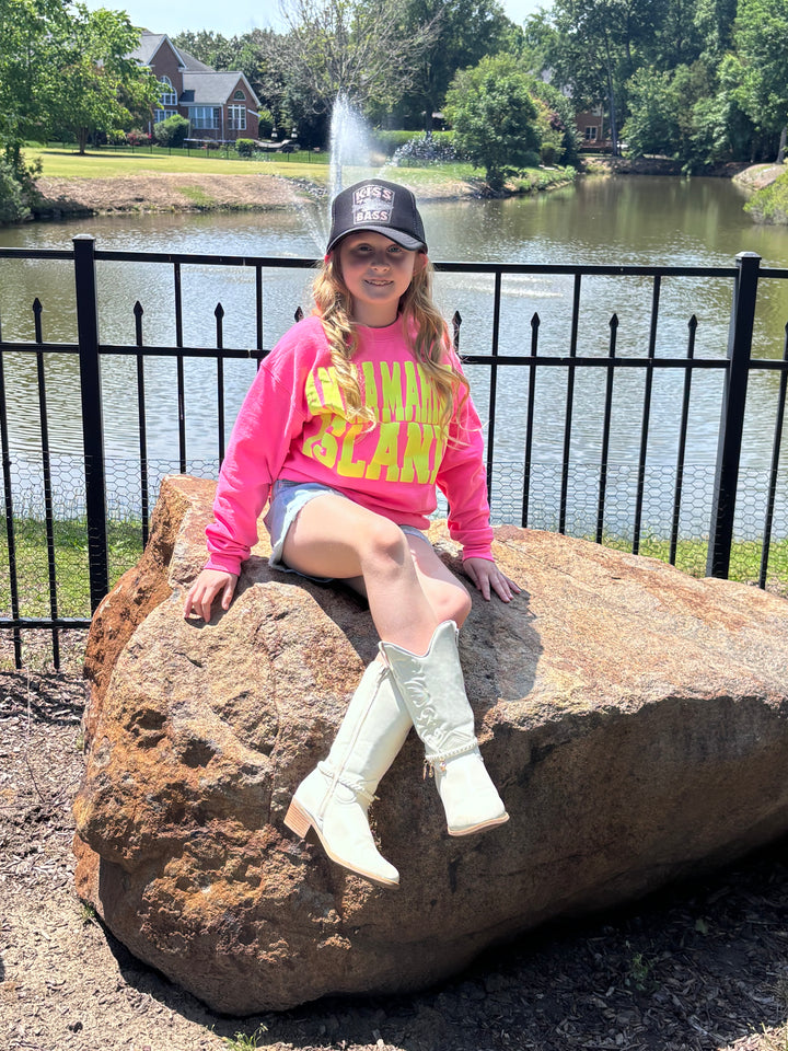 Kids Puff Letter AMI Sweatshirt
