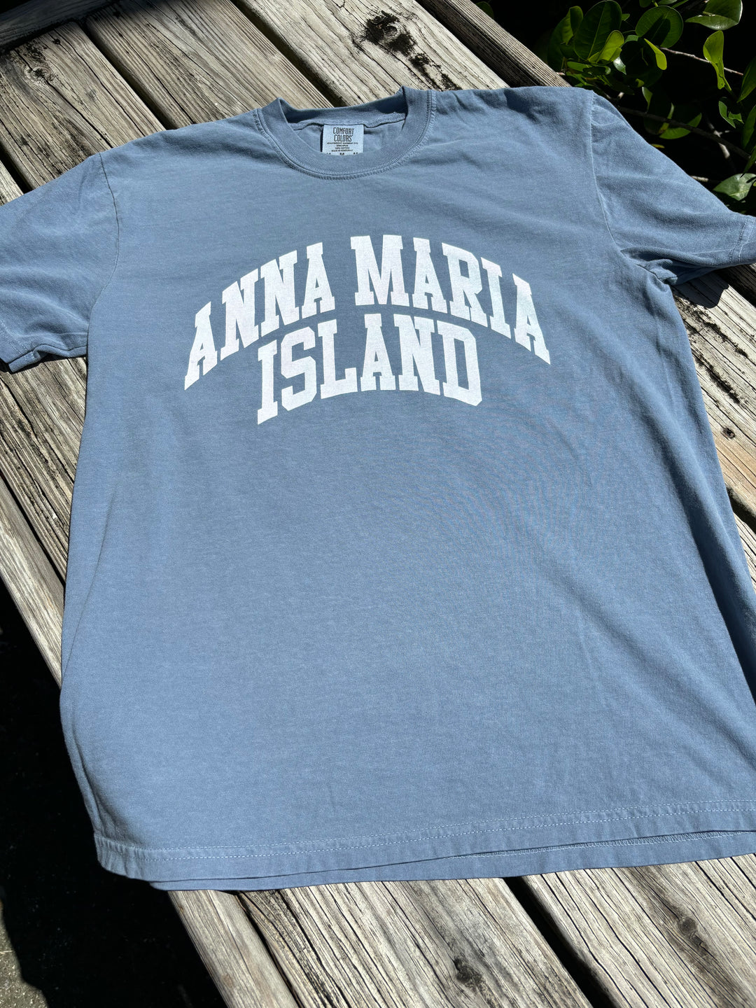 Anna Maria Island Comfort Colors Tee Indigo