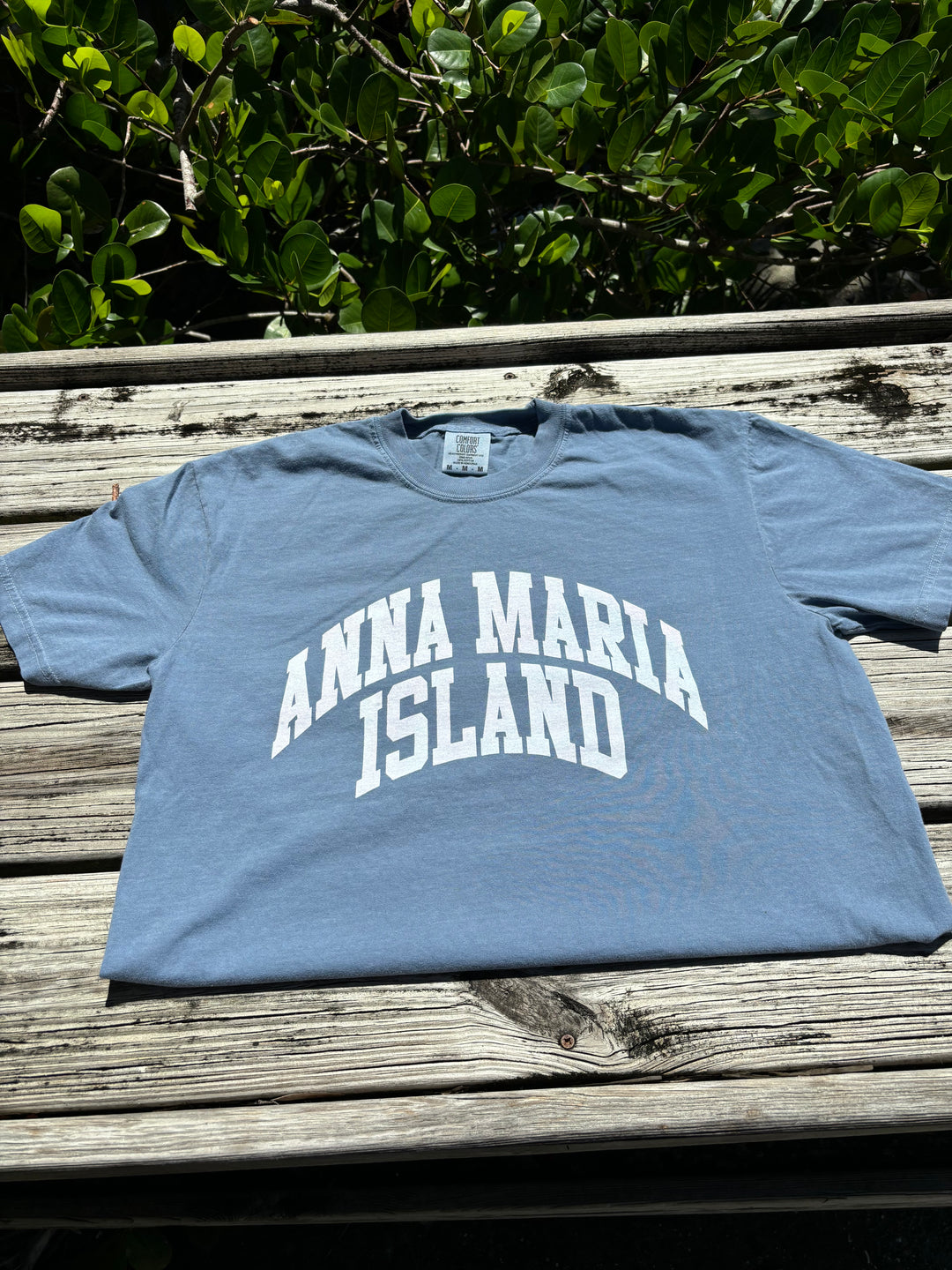 Anna Maria Island Comfort Colors Tee Indigo