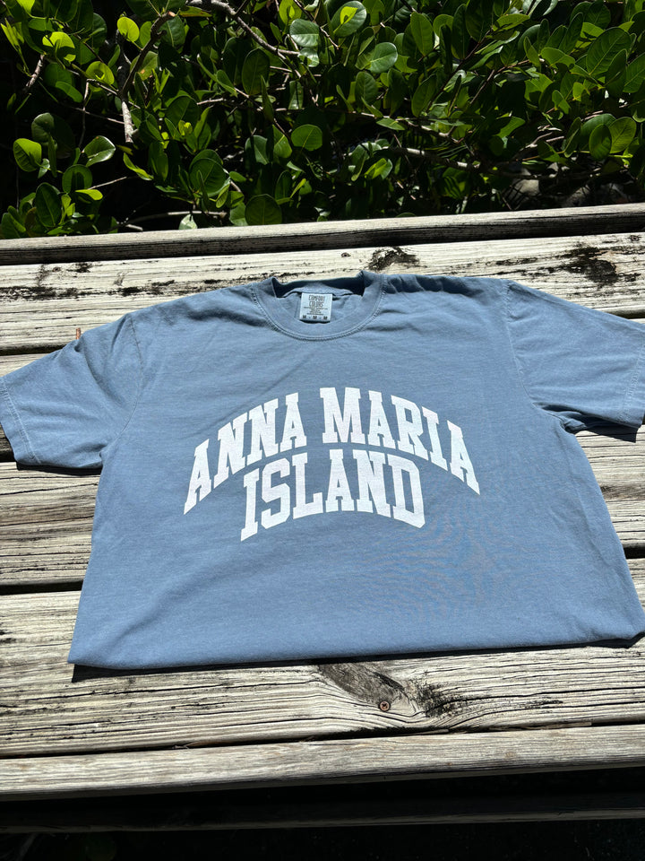 Anna Maria Island Comfort Colors Tee Indigo