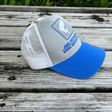 AMI Outfitters Simms Gray & Blue Hat