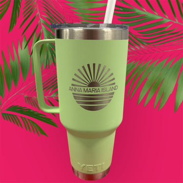 YETI LOCALLY Engraved Rambler Key Lime - 42oz mug