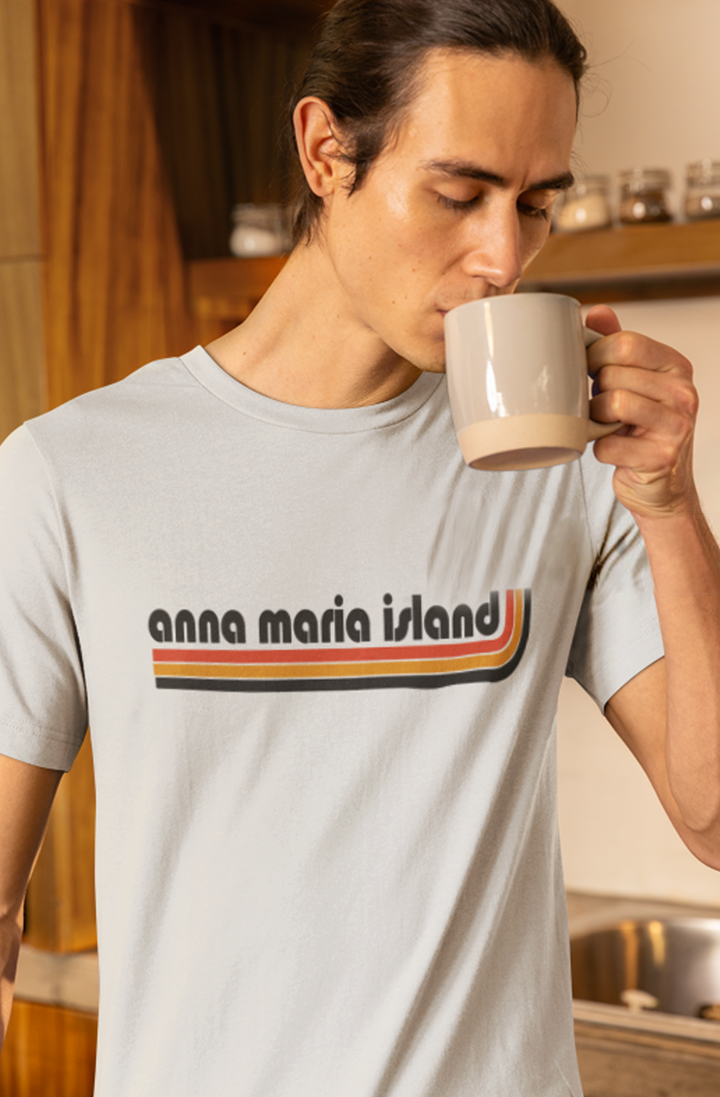 Anna Maria Island Swoop Bella Canvas Cotton Tee