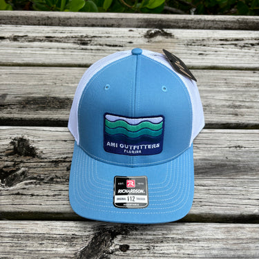 AMI Outfitters Richardson Blue Wave Patch Hat