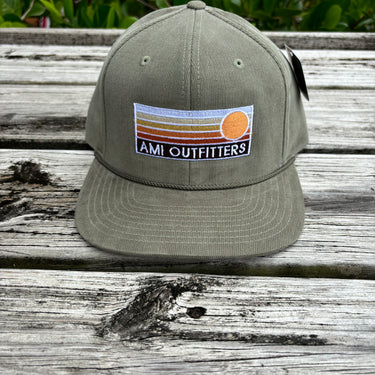 AMI Outfitters Olive Green Corduroy Hat