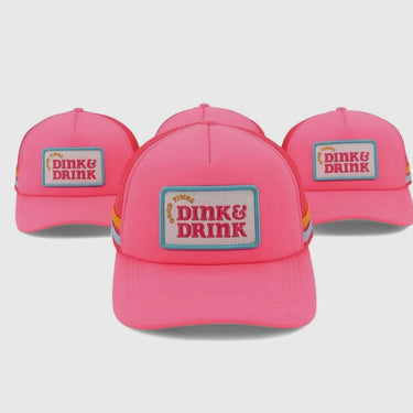 Dink and Drink Pickleball Foam Trucker