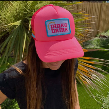 Dink and Drink Pickleball Foam Trucker