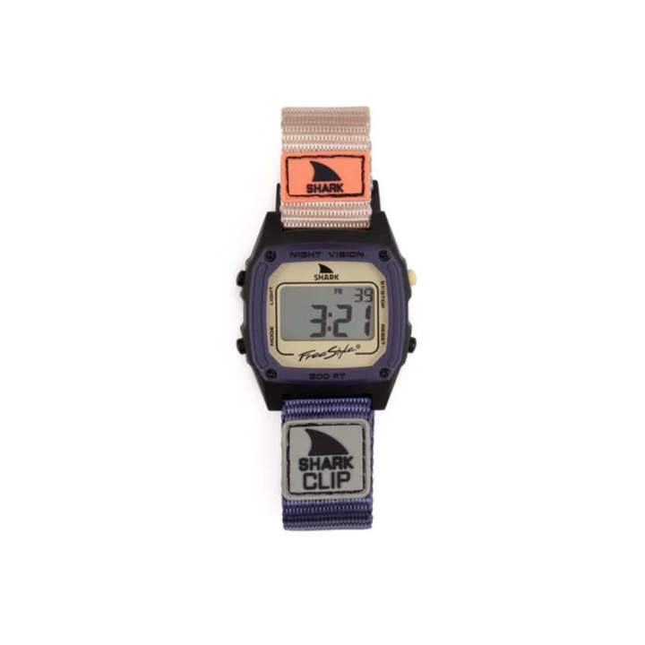 Indigo Tan - Shark Classic Clip Watch