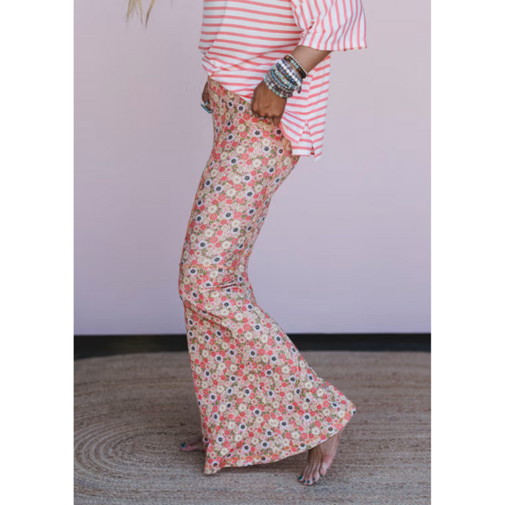 Dream in Flowers Flare Pants