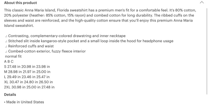 Anna Maria Island Retro Hoodie