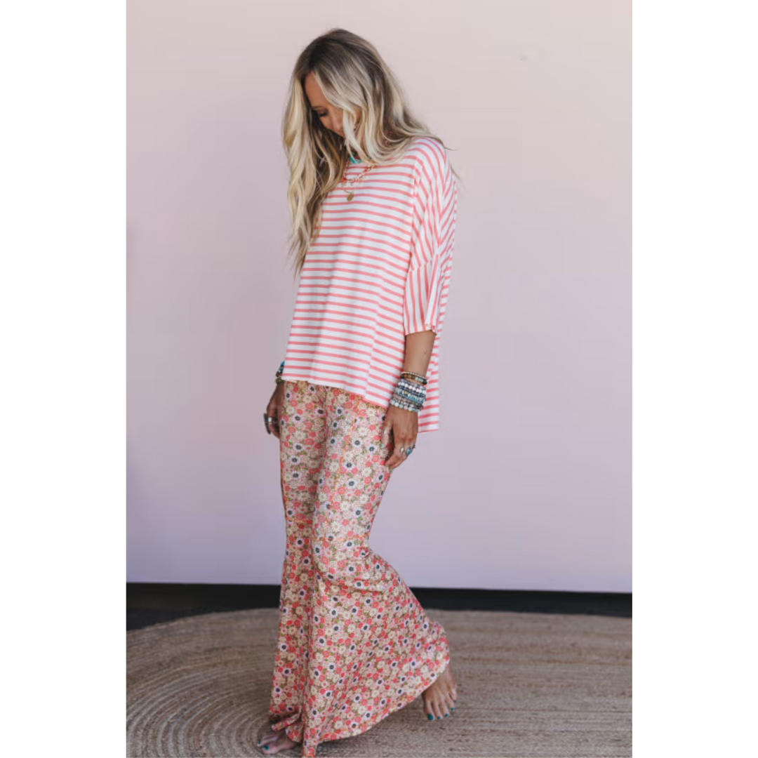 Dream in Flowers Flare Pants