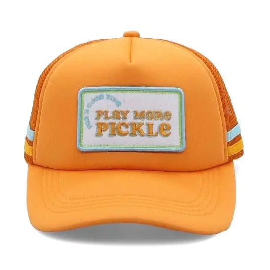 Play More Pickle Snapback Pickleball Hat
