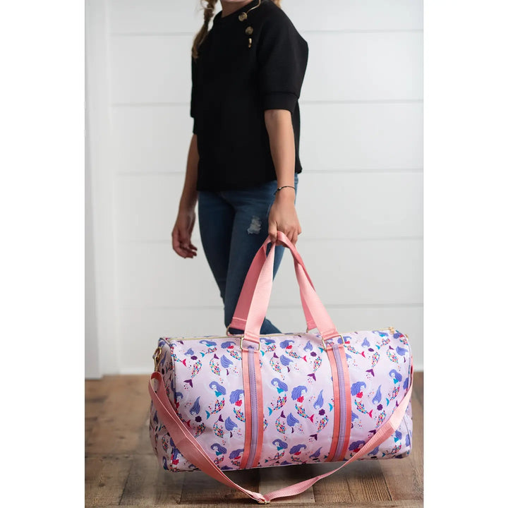 Kids Mermaid Weekender Swim Travel Bag