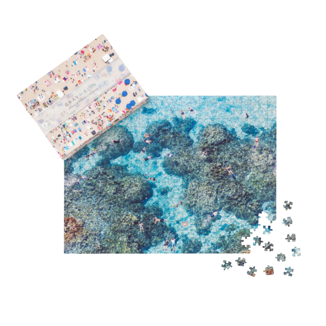 Gray Malin The Beach Double-Sided 500 Piece Puzzle