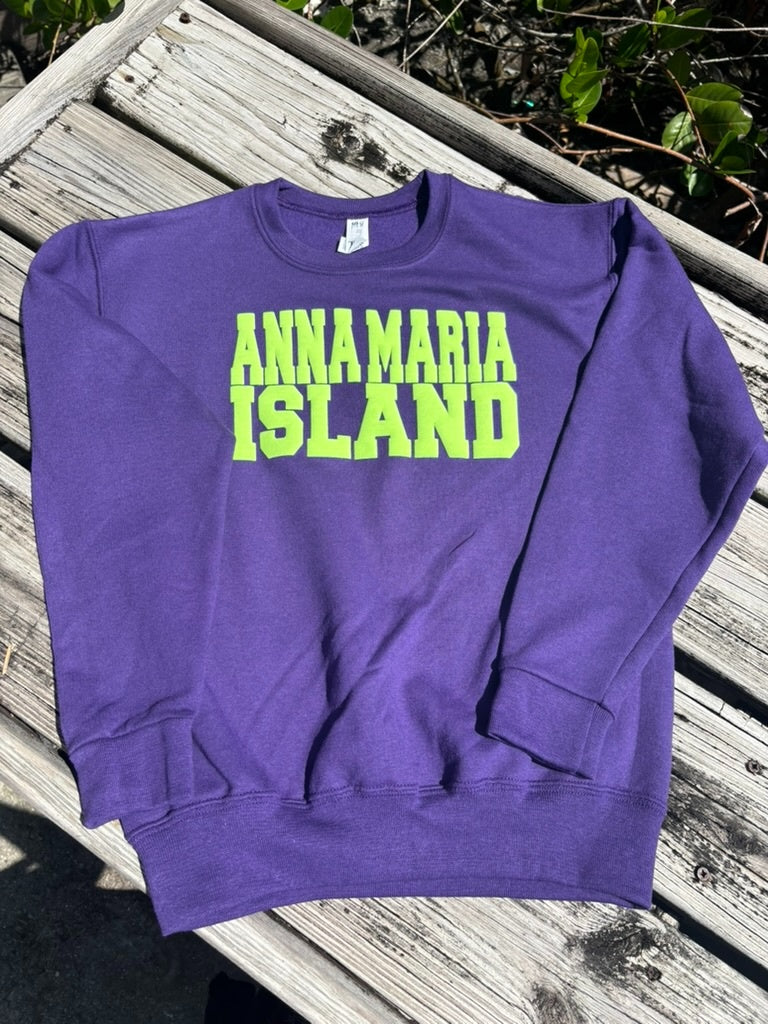 Kids Puff Letter AMI Sweatshirt