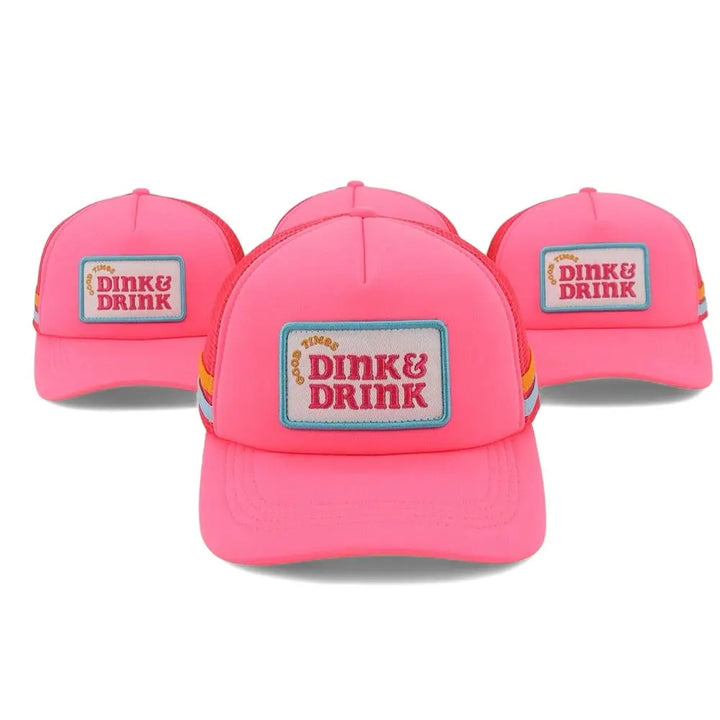 Dink & Drink Pickleball Snapback Hat