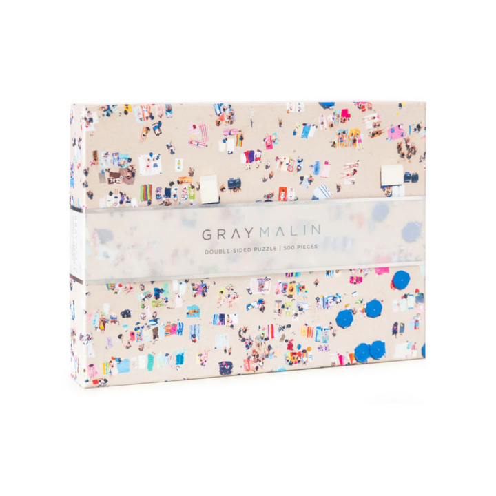 Gray Malin The Beach Double-Sided 500 Piece Puzzle
