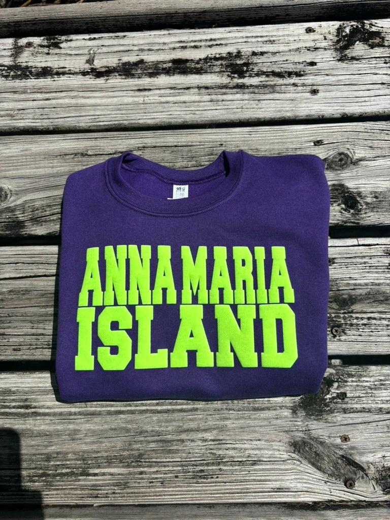 Kids Puff Letter AMI Sweatshirt