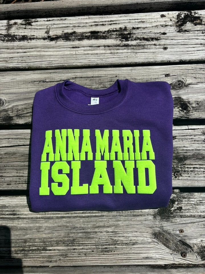 Kids Puff Letter AMI Sweatshirt