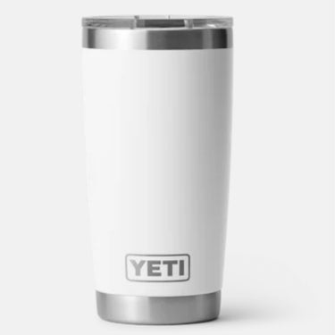 YETI 20oz Rambler Tumbler MS White