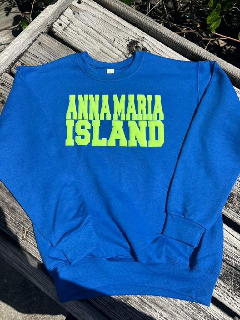 Kids Puff Letter AMI Sweatshirt