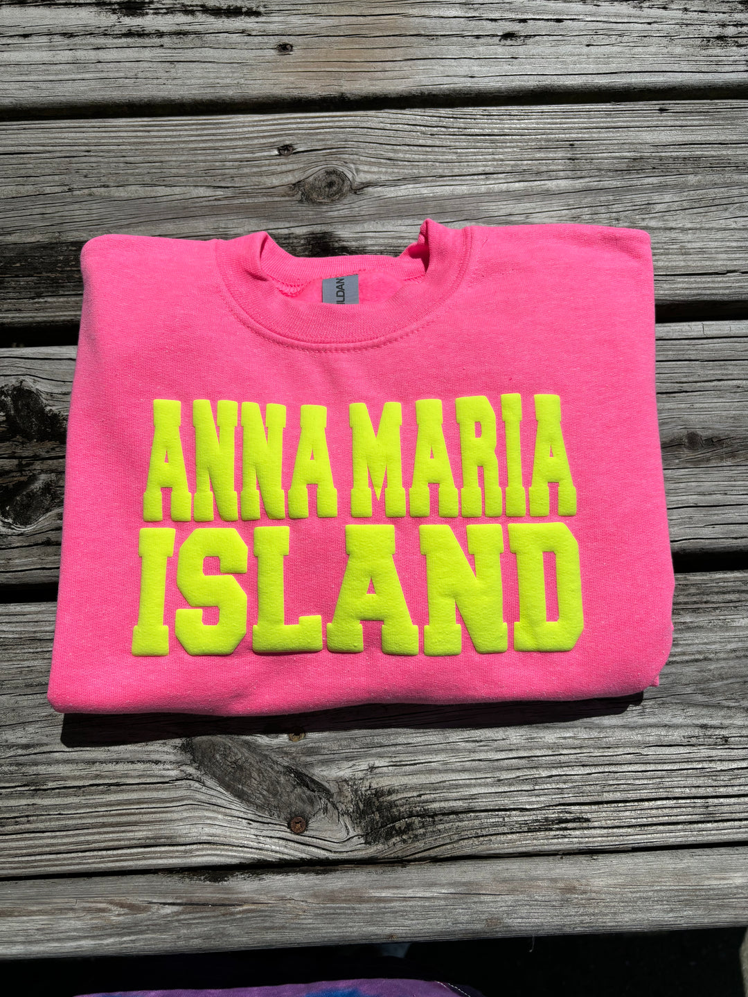 Adult AMI Puff Letter Sweater