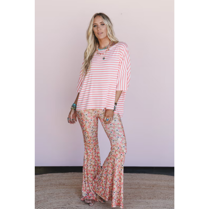 Dream in Flowers Flare Pants