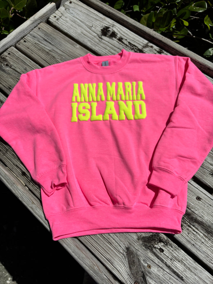 Kids Puff Letter AMI Sweatshirt