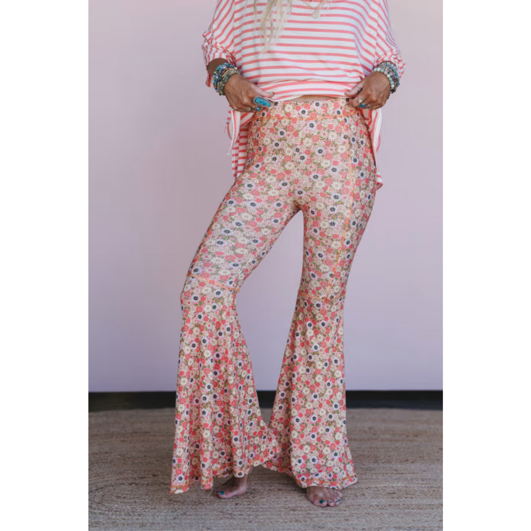 Dream in Flowers Flare Pants