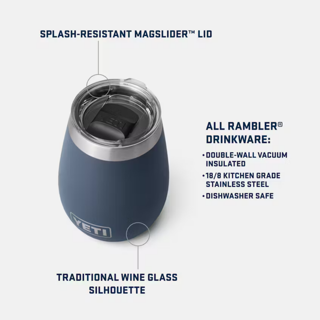 Wine Tumbler: YETI Rambler 10 oz Insulated Wine Cup