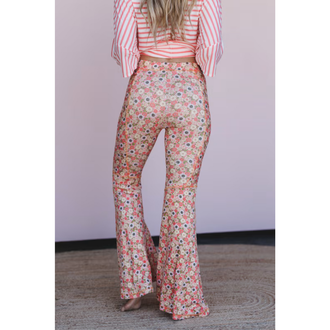 Dream in Flowers Flare Pants