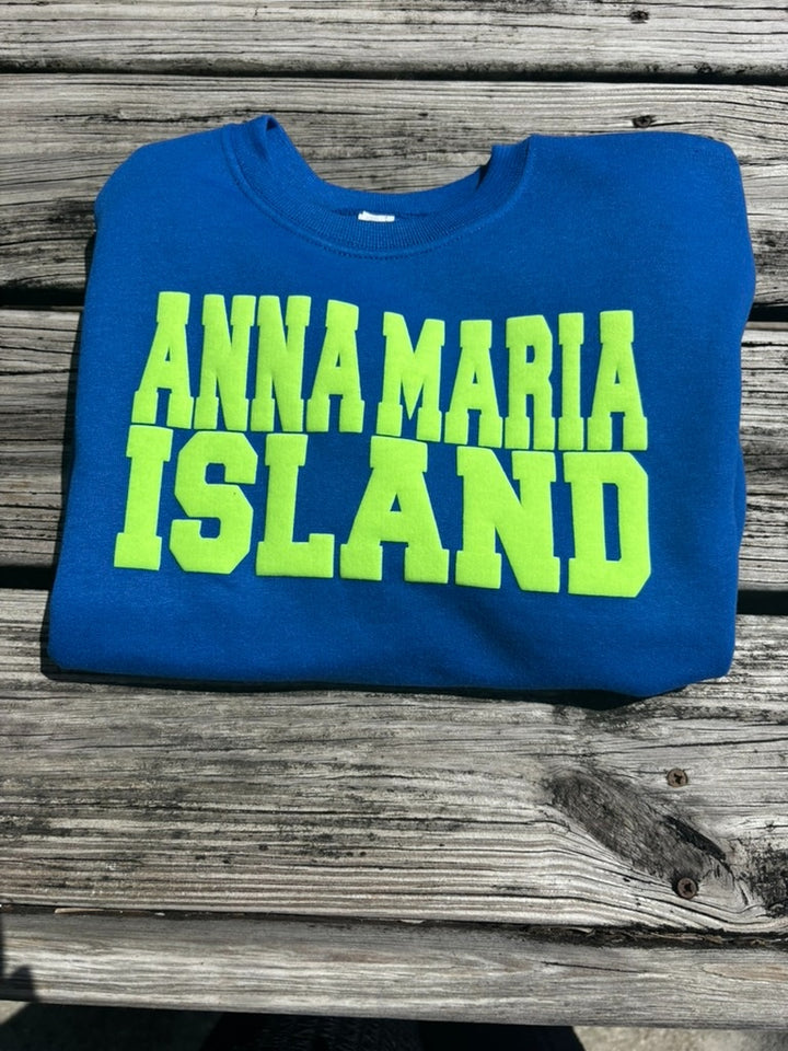 Kids Puff Letter AMI Sweatshirt